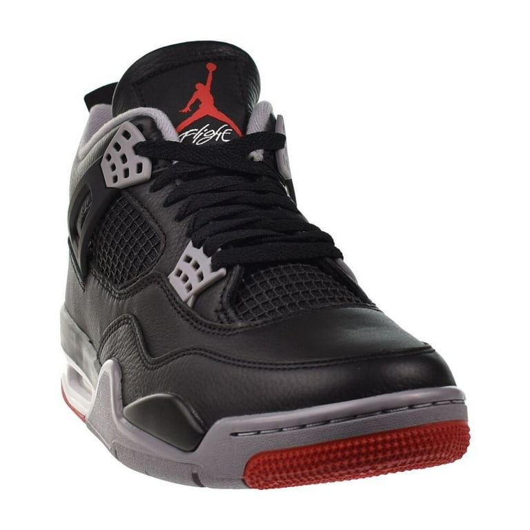 靴 Air Jordan 4 Retro Black/Fire Red Nike Air Jordan 4 Retro Bred Reimagined Black Red FV5029-006