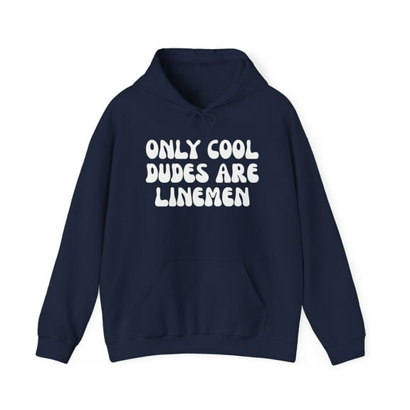 Lineman Linemen Hoodie Gifts Hooded Sweatshirt Pullover Shirt