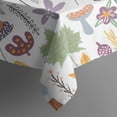 thumbnail image 5 of Fall Leaves Pumpkin Square Tablecloth,Waterproof Square Table Cover,Wipeable Spillproof Washable Table Cover for Home Kitchen Party Decor 60"x60"(152x152cm), 5 of 6
