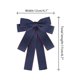thumbnail image 2 of INSPIRE CHIC Lazos Pre-atados para Mujeres con Moño de Cinta Broche para Bodas Fiesta Pin Corbata Azul Profundo Talla Única, 2 of 4