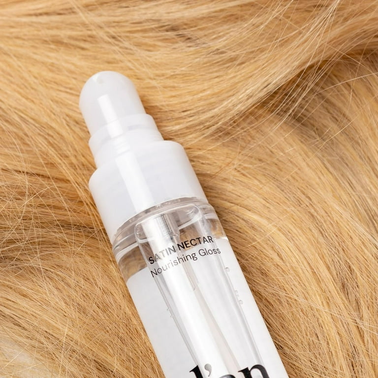 L'ANGE HAIR Satin Néctar Nourishing Gloss | Hair Serum for All Hair Types  Especially Medium to Thick or Coarse Hair | Smoothing Serum with  Antioxidants and Vitamins | Salon Hair Spray for