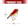 thumbnail image 5 of BQBQERT Adorable Enameled Bird Brooch Clothing Dress Pin Accessory Stylish Outfit Enhancer For Casual Formal Occasions, 5 of 8