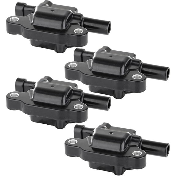 SCITOO OE: UF413 C1511 D513A 52-1819 100% New 4pcs Ignition Coil Set Compatible with Buick GMC Cadillac Chevy 2005-2016