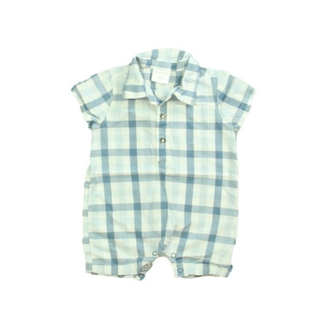 

Pre-owned Nordstrom Boys Blue | White Romper size: Newborn