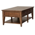 thumbnail image 4 of Lake House Dark Brown 3 Piece Set (1-Cocktail 2-End Tables), 4 of 9