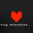 thumbnail image 3 of CafePress - Stay Determined Undertale Men's Deluxe T Shirt - Mens Tri-blend T-Shirt, 3 of 4