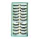 thumbnail image 1 of Pestañas naturales, pestañas postizas, pestañas cortas, pestañas postizas de visón tenues, pestañas 3D, pestañas gruesas, paquete de 10 pares, cepillo de maquillaje de fibra de alta calidad., 1 of 5