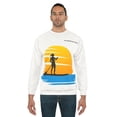 thumbnail image 3 of AOP Unisex Sweatshirt My Peaceful Place Stand Up and Paddle, 3 of 6
