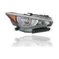 thumbnail image 3 of Headlight Assembly - Cooling Direct Fit/For IN2503157, IN2502157 14-17 Infiniti Q50, 14-17 Q50-Hybrid - Both Side Pair Bundle, Without Adaptive Headlamps/Eco-Package - CAPA Certified, 3 of 4