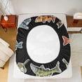 thumbnail image 5 of jejeloiu Fishing And Hunting Full Size Sheets,Rustic Farmhouse Cabin Bed Sheets,Colorful Lake Fish Sheet Sets For Teens Boys,Breathable Home Decor,4 Pieces, 5 of 7