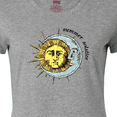 thumbnail image 4 of Inktastic Summer Solstice Sun and Moon Women's T-Shirt, 4 of 5