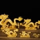 thumbnail image 4 of Billuyoard Decoración de Base de resina Artificial de dragón, ornamento Adorable realista, artesanías exquisitas, regalos deportivos para Decoración del hogar Dorado 3#, 4 of 6