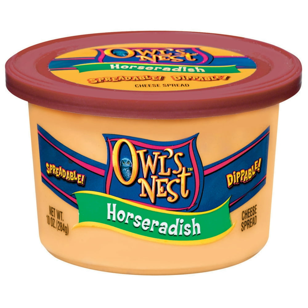 Owl's Nest Horseradish Cheese Spread, 10 Oz.
