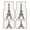 Eiffel Tower Doodle, variant on 4-Piece Car Floor Mats Set, Elegant Black Marble Gold Crystal Velvet Automotive Front & Rear Floor Liners, Universal Fit for Car, Truck, SUV