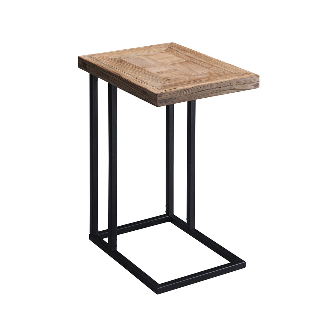 Lowestbest C-Shaped Sofa Side Table, Snack End Table, Portable Workstation for Beside Bed Sofa, Black Lowestbest C-Shaped Sofa Side Table, Snack End Table, Portable Workstation for Beside Bed Sofa, Black