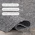 thumbnail image 5 of nuLOOM Wynn Braided Indoor/Outdoor Charcoal 3' x 5' Casual Area Rug, 5 of 6