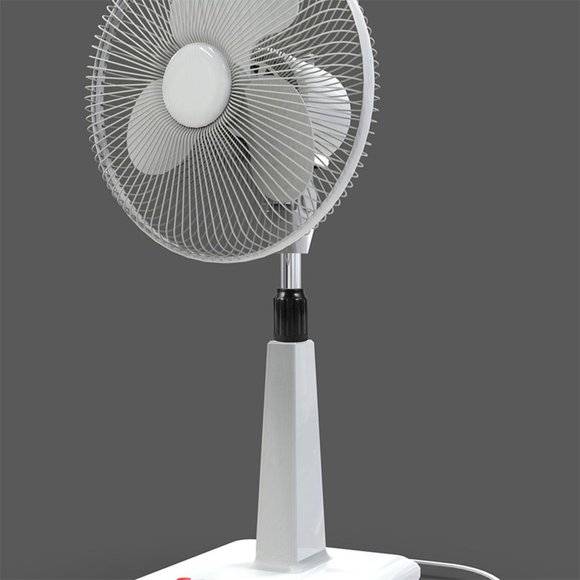 LOLIPPYY 2Ud Accesorio De Fijación Para Ventilador Con Tuerca De Soporte Resistente En Plástico Negro