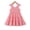 Pink, variant on 3T Baby Girls Dress 4T Girls Sleeveless Dress Solid Color Sundress Toddler Girls Summer Dress Blue