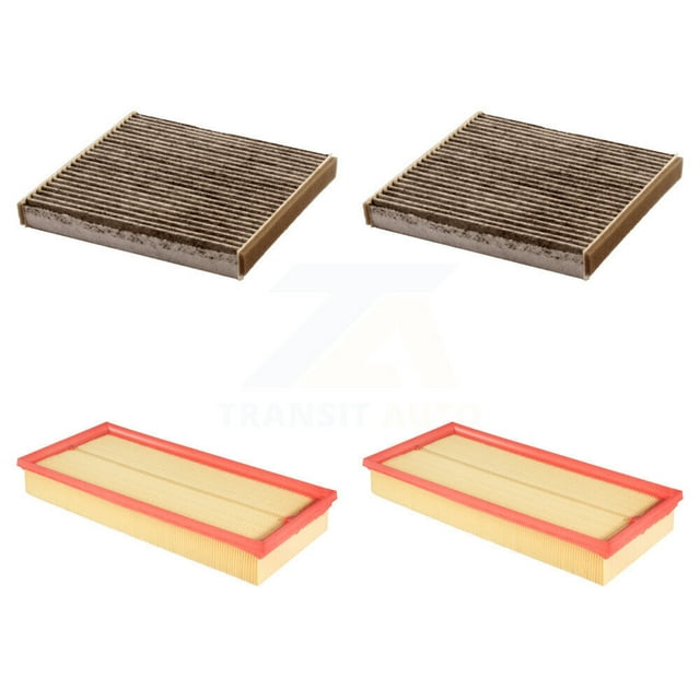 PUR 2x Air + 2x Cabin Filter (4 Total) Kit for Car Land Rover Range Sport Discovery Velar Defender 110 KFL-100605