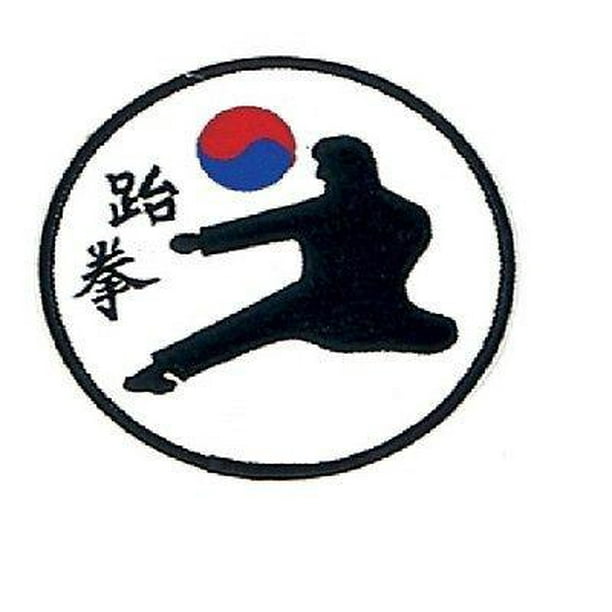 Tae Kwon Do Tiger PATCH 4" Martial Arts Gi