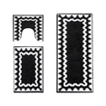 thumbnail image 3 of Jublupo 3 Piece Bathroom Rugs Sets Soft Comfortable Plush Shaggy Absorbent Bath Mat Set,24"x16"+48"x16"+U Shape 18"x20",Non Slip Bath Mat Set, 3 of 10