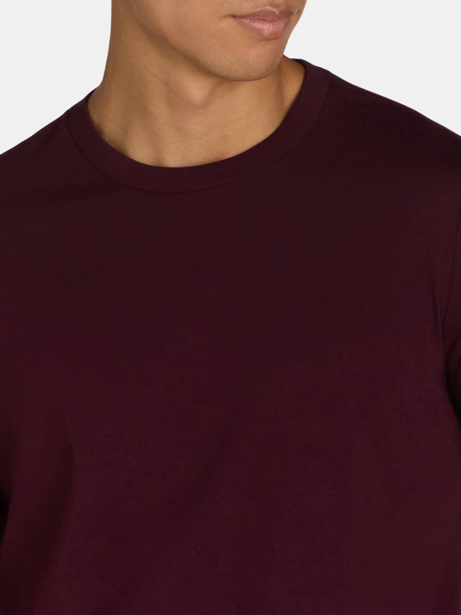 George Men's 5-Pack Crewneck Tee with Short Sleeves, Sizes XS-3XL