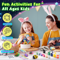 thumbnail image 6 of Rock Painting Kits for Kids, Glow in the Dark Rock Arts and Crafts Supplies, Craft Kit for Kids Creative DIY Gift for 6 7 8 9 10-12 Year Old Boys Girls, 6 of 7