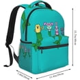 thumbnail image 2 of Wow! Wow! Anime Wubbzy! Laptop Bag Cartoon Backpack Casual Travel Backpacks Daypack For Men Women, 2 of 6