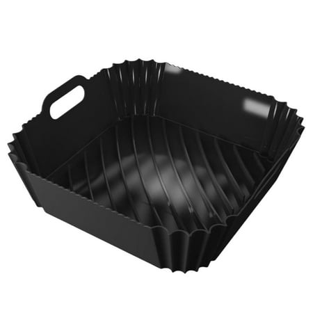 

Air Fryer Silicone Liners | Non-Stick Air Fryer Silicone Basket Bowl | Reusable Baking Tray Oven Accessories Replacement Of Flammable Parchment Paper Airfryer Liners