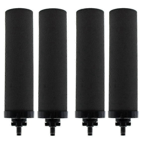 4Pack BERKEY BB9-2 Replacement Filters, Activated Carbon for Gravity-Fed Water System