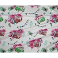 thumbnail image 4 of oneOone Polyester Lycra Dark Pink Fabric Glass|Van & Camera Travel Sewing Craft Projects Fabric Prints By Yard 56 Inch Wide, 4 of 4