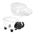 thumbnail image 2 of 2 Pcs Mini Storage Container Transparent Dustproof Removable Calf Elephant Desktop Container, 2 of 8