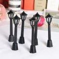 thumbnail image 3 of HEVIRGO 2Pcs Doll House Lamp Simple Lovely Smooth Dollhouse Lawn Light for Entertainment, 3 of 9