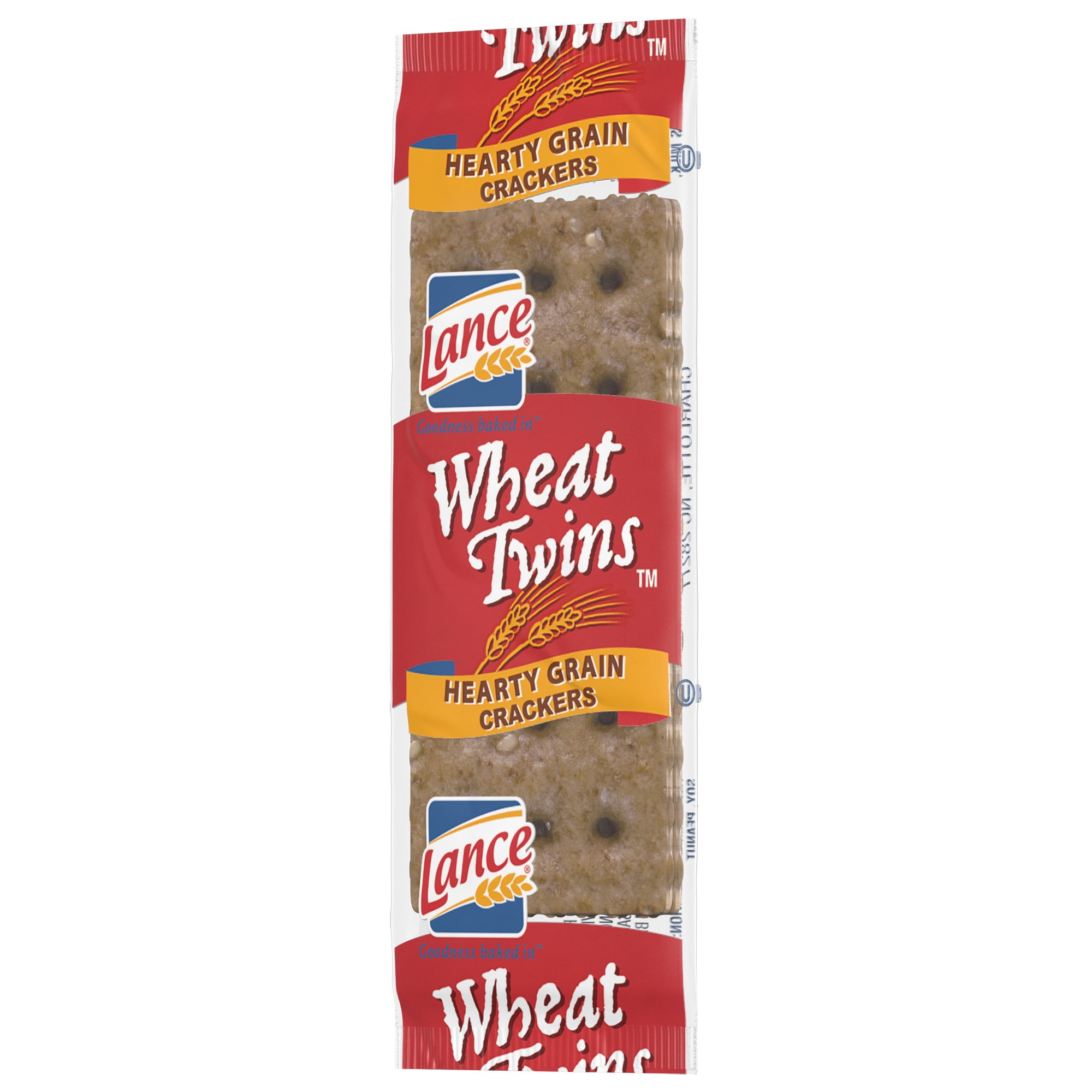 Lance Wheat Crackers, Wheat Twins Single Serve, 500 Ct