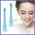 thumbnail image 2 of Vocoste  Face Mask Applicator Brushes Soft Silicone Blue 2 Pcs, 2 of 7