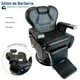 thumbnail image 2 of Sillón de Barbero Bluelander Diseño Europeo Negro, 2 of 6