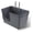 Gray, variant on Cat Litter Boxes 2 Pack - Extra Large High Sided Pan, 24.35 x 15.12 x 12.9 Inch Gray - Open Top Cat Litter Box for Easy Access & Cleaning