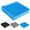Blue, variant on Egg Crate Foam Seat Cushion, 20 x 20 x 4 in, Breathable Chair Pad for Office Chair, Car Seat and Recliner, blue 1 Pack