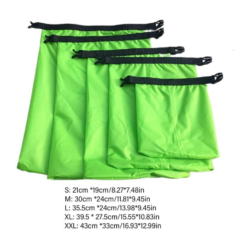 CEORPER 5Pcs Waterproof Dry Bag Lightweight Sacks for Hikings, Backpacking, Kayaking