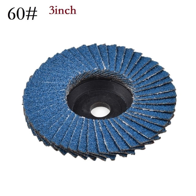 3in 40# Grinding Wheel Flap Discs Angle Grinder Sanding Disc Wood Abrasive Tool