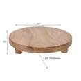 thumbnail image 3 of Acacia Wooden Round Table Riser Small, 3 of 5