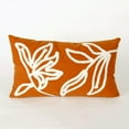 thumbnail image 1 of Visions I Windsor Pillow-Color:Orange,Size:20"Lx12"Wx"H, 1 of 2