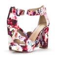 thumbnail image 2 of Sandalia DREAM PAIRS Orinthia Floral con Plataforma y Tacón Talla 6, 2 of 7
