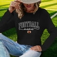 thumbnail image 5 of Charella Long Sleeve Shirts for Women Casual Graphic Tee Loose Fit Crew Neck Ptinted Tops Soft Clothes (S, Black 1), 5 of 6