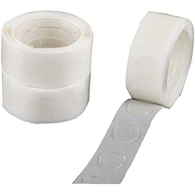 100pcs/Roll Transparent Dots Glue Removable Double Sided Tape