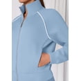 thumbnail image 4 of Conjunto Deportivo PRETTYGARDEN Otoño 2025 Cierre Completo Azul Claro XL, 4 of 6
