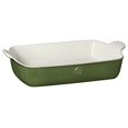 thumbnail image 2 of Emile Henry Made In France HR Modern Classics Large Rectangular Baker, 13 x 9", Green, 2 of 5