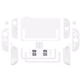 thumbnail image 5 of PlayVital White Case for Nintendo Switch 2 - Dockable Hard Shell w/ Thumb Grip & Button Caps, 5 of 14