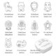 thumbnail image 3 of Juguetes Para Bebés, Juguetes Para La Dentición Con Sonajero Para Bebés, Mordedores Con Textura Multisuperficie Con Caja De Almacenamiento, Juguetes Para Bebés Methold FN007038-02, 3 of 6