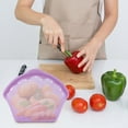 thumbnail image 1 of Bolsa reutilizable para conservar alimentos frescos, paquete de 1 (1 cuarto de galón), hermética y a prueba de fugas para máxima frescura, ideal para preparar comidas, refrigerios y sobras., 1 of 8